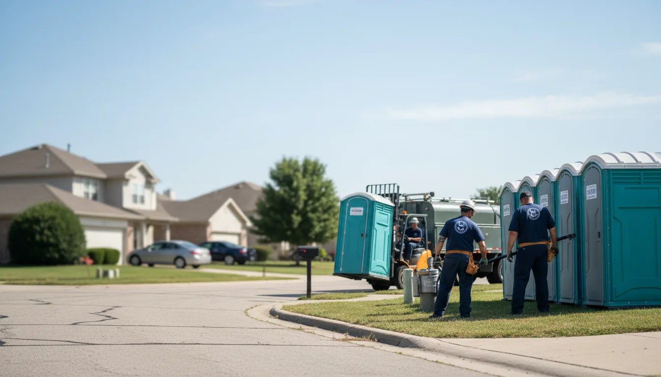 Porta Potty Rental in Vandervoort, AR near me